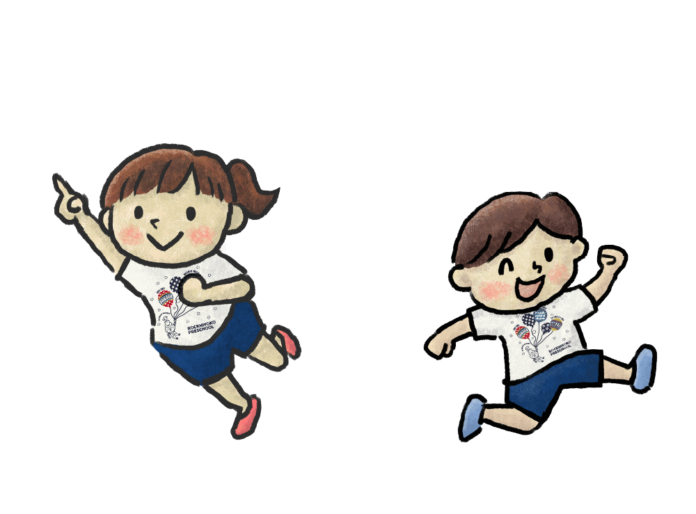 ろっくひよこプリスクール（イラスト）
