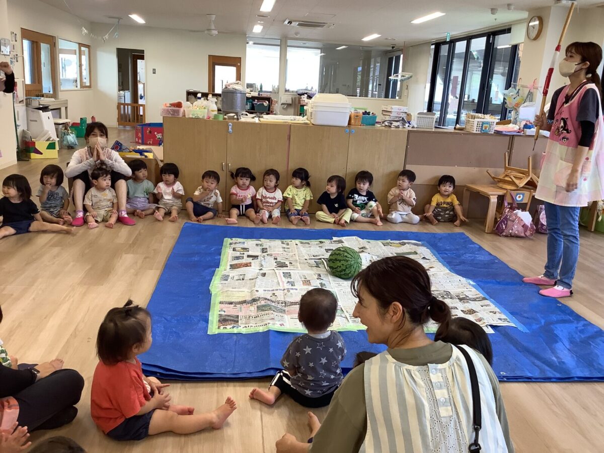 活動の様子〜１歳児〜