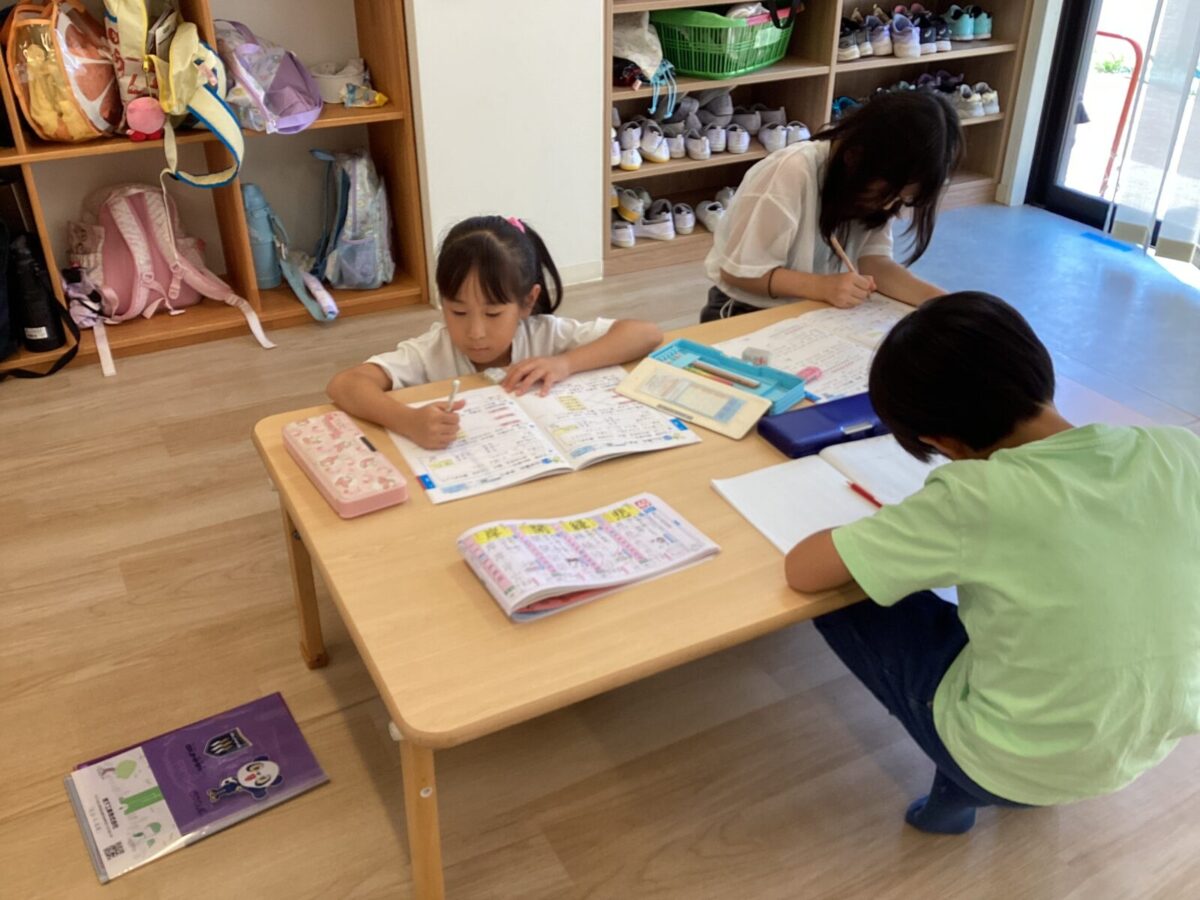 学童夏休みの様子①