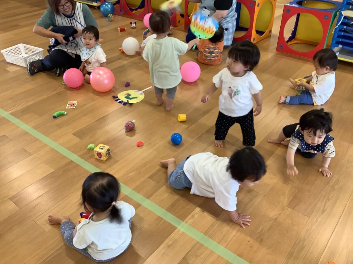 活動の様子〜０歳児〜