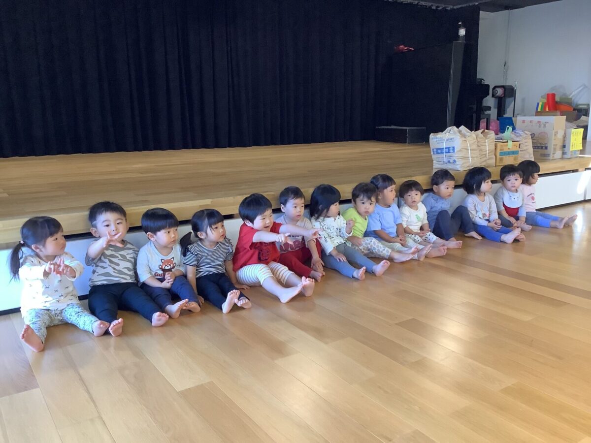 活動の様子〜1歳児クラス〜