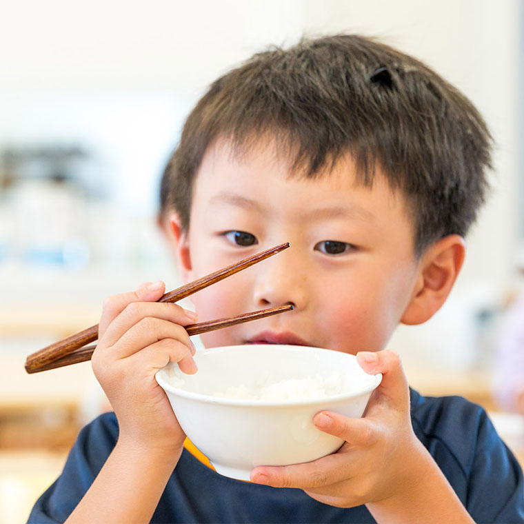 ろっくひよこプリスクール(給食写真)
