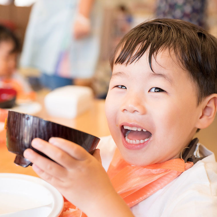 ろっくひよこプリスクール(給食写真)