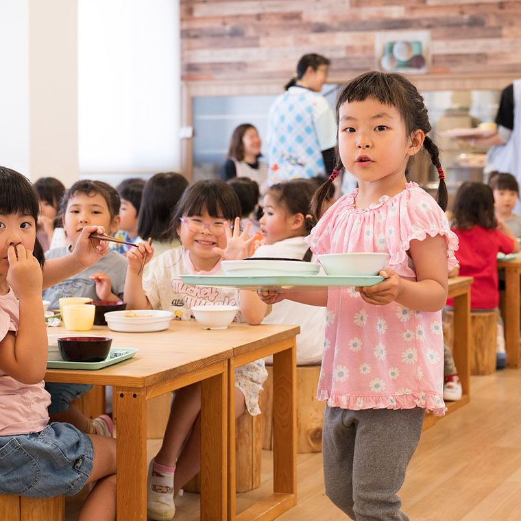 ろっくひよこプリスクール(給食写真)
