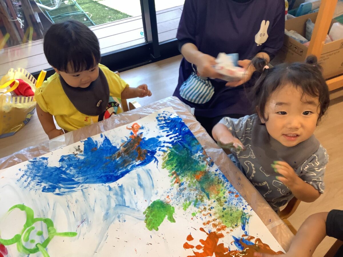 活動の様子〜1歳児〜